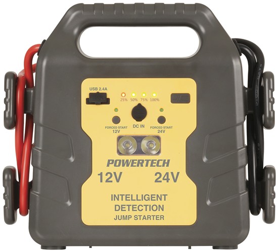 12/24V Jump Starter 1000A Emergency Power Battery Booster Truck ATV